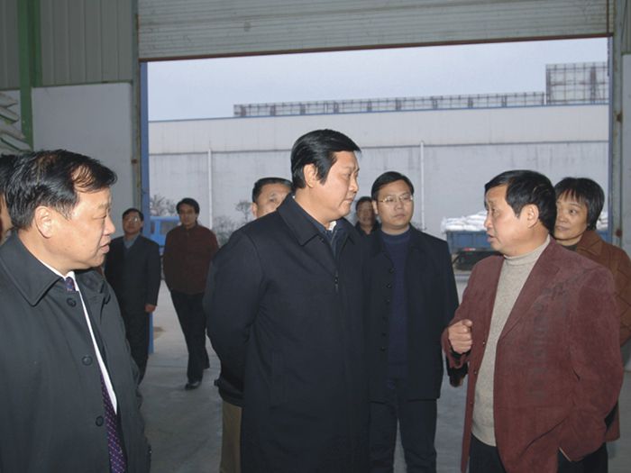 郑州市市长赵建才到糖心视频在线播放网指导工作